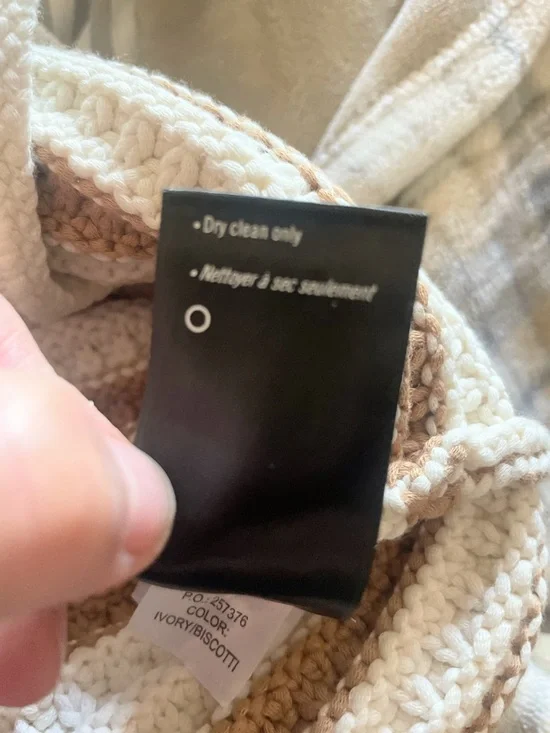 PAIGE Oberon Cardigan XL Ivory NWT Quiet Luxury Chic - Picture 11 of 12